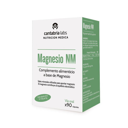 Nm Magnesium Capsules, 90 cápsulas