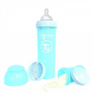 Biberão Twistshake Anti-Colic Azul Pastel, 330 ml