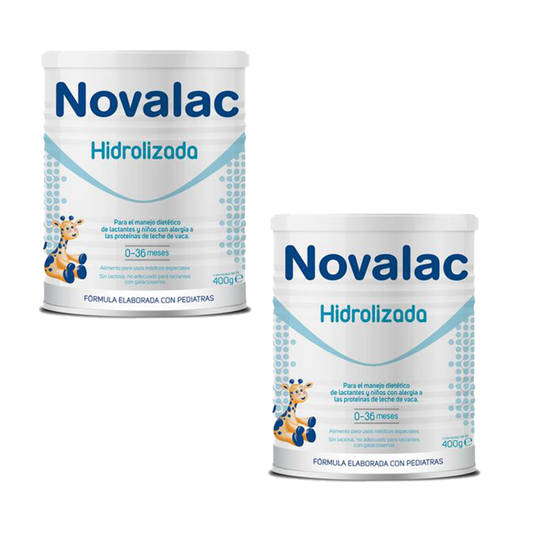 Embalagem 2 X Novalac Hydrolysed 400 g