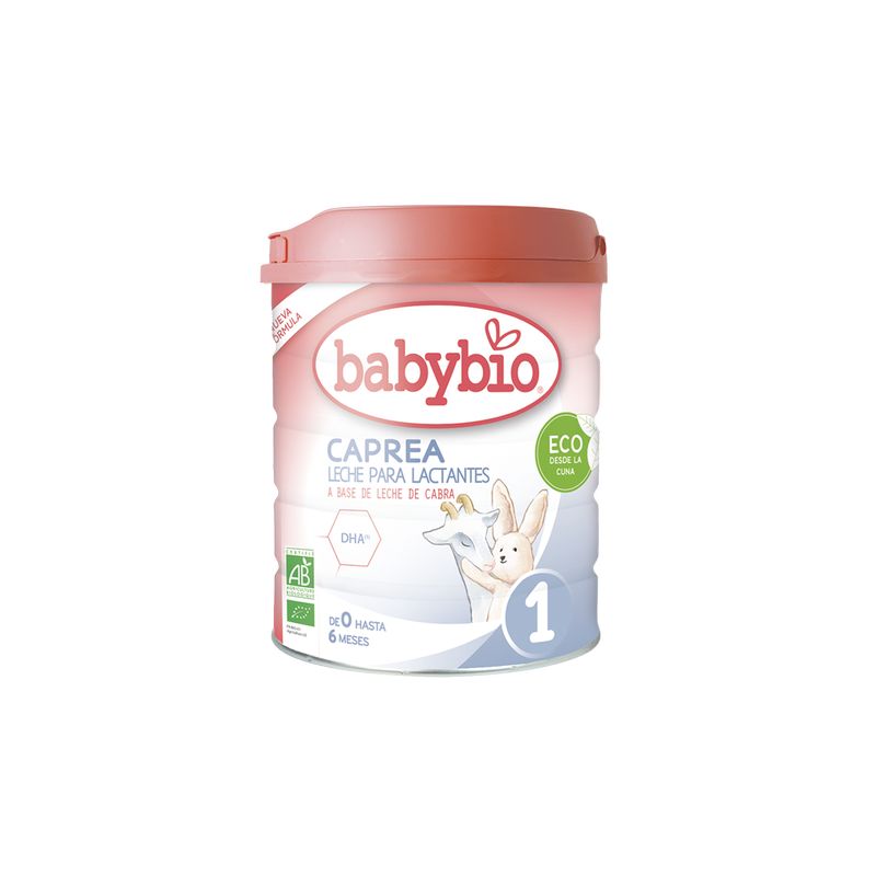 Babybio Pack Caprea 1 Leite de Cabra 0-6 Meses, 8 x 800 g