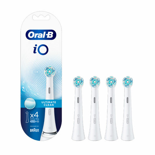 Oral B Io Ultimate Clean Cabezales de Recambio, 4 unidades