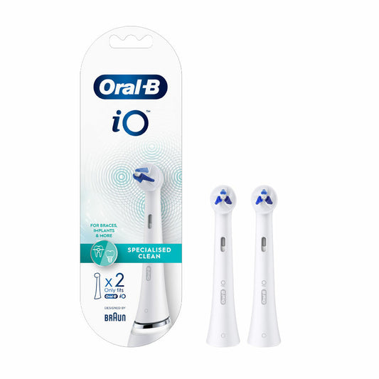 Oral B Io Specialised Clean Cabezales de Recambio, 2 unidades