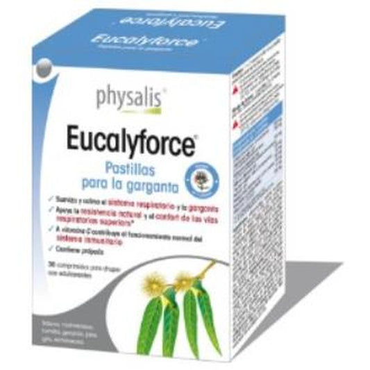 Physalis Eucalyforce Pastillas Garganta 30 Comprimidos