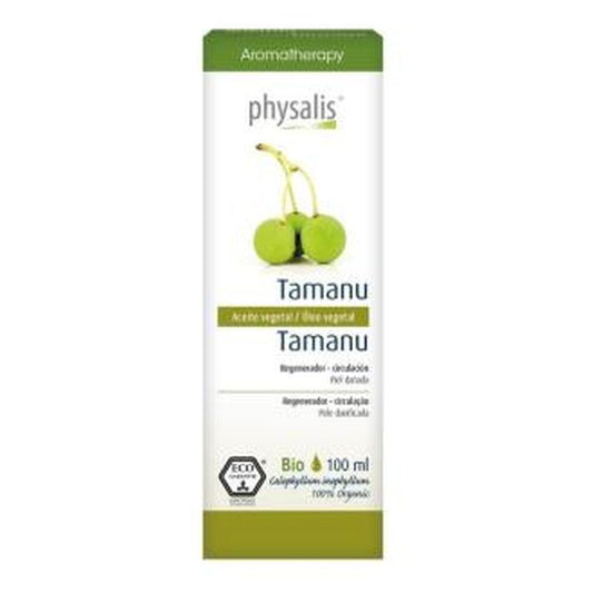 Physalis Tamanu Aceite Vegetal 100Ml. Bio