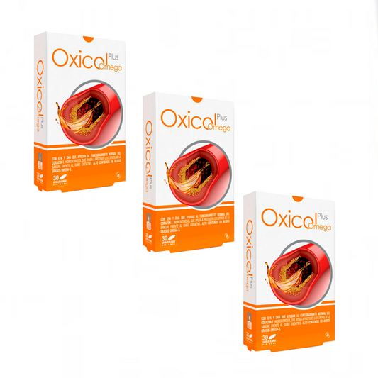 Actafarma Oxicol Plus Omega Pack 3x30 Cápsulas