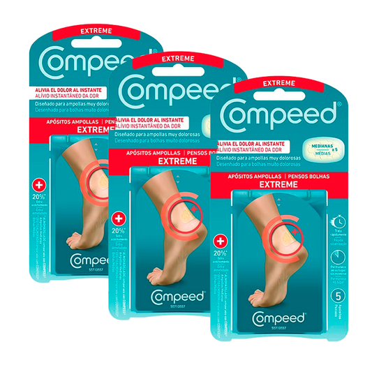 Embalagem 3 Compeed Blisters Extreme, 3x5 unidades
