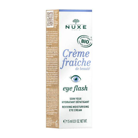 Nuxe Crème Fraîche De Beauté® - Tratamento de Olhos Hidratante Orgânico Eye Flash
