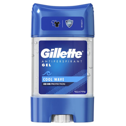 Gillette Clear Desodorizante Gel Anti-transpiração Cool Wave 70M