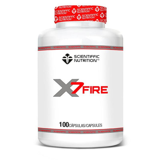 Scientiffic Nutrition Xfire7, Queimador de Gordura , 100 unidades