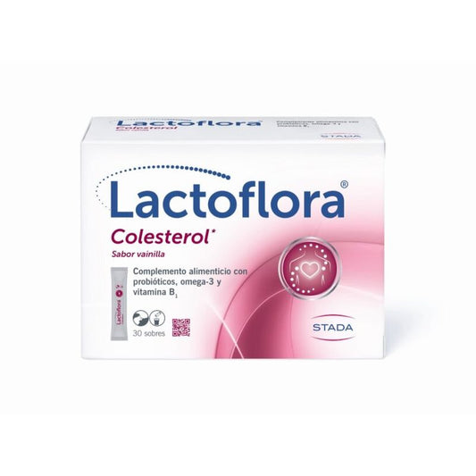 Lactoflora Colesterol Probiótico Sabor Vanilla 30 Sticks