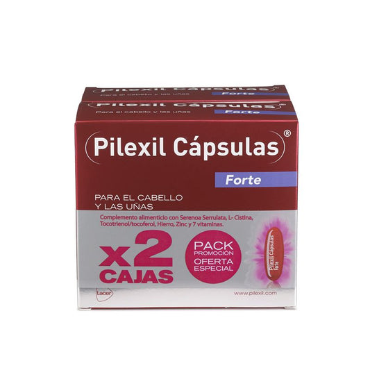 Pilexil Anti-queda de Cabelo Cápsulas Forte Duplo 100+100