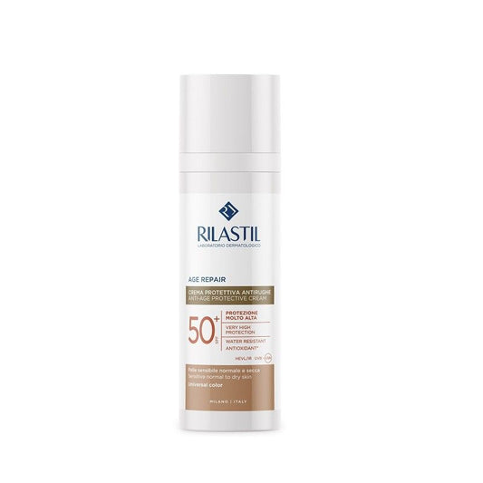 Rilastil Sun System Age Repair Photoprotective Anti-Ageing Sunscreen Spf50+ Colour, 50 ml