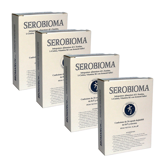 Bromatech Serobioma Pack , 4x24 Cápsulas