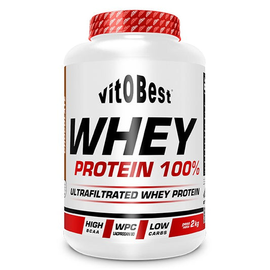 Vit.O.Best 100% Proteína Whey. Chocolate, 2 Kg