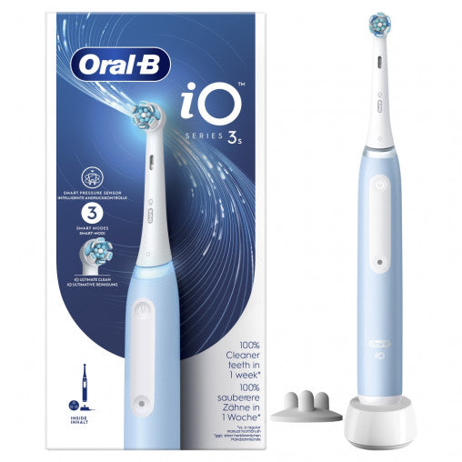 Oral-B Braun Escova de dentes eléctrica iO3S Azul gelo