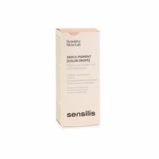 Sensilis Skin D-Pigment Maquillaje Corrector Despigmentante Tono Sand  , 30 ml