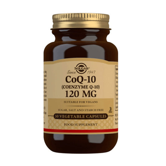 Solgar Coenzima Q-10 120 mg. - 30 cápsulas Vegetales
