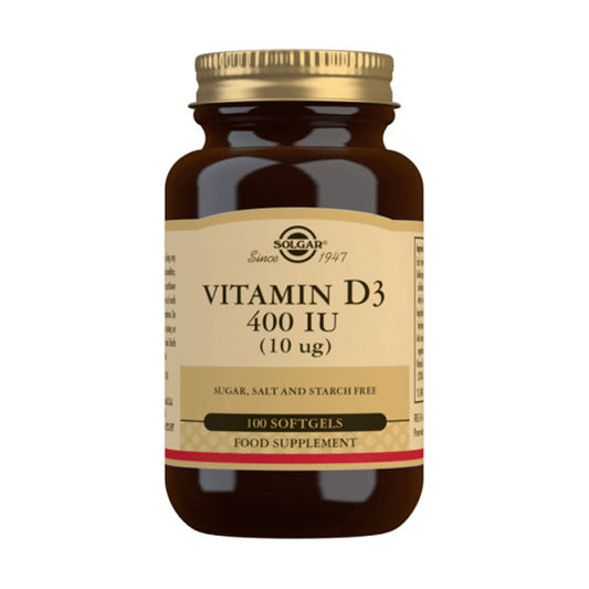 Solgar Vitamina D3 400 Ui(10Mcg.) - 100 Perlas