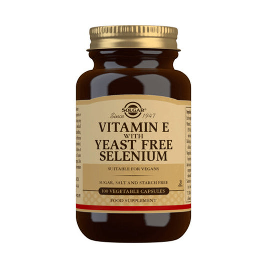 Solgar Vitamina E con Selenio - 100 cápsulas Vegetales
