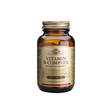 Solgar Vitamina B-Complex con Vitamina C 100 comprimidos