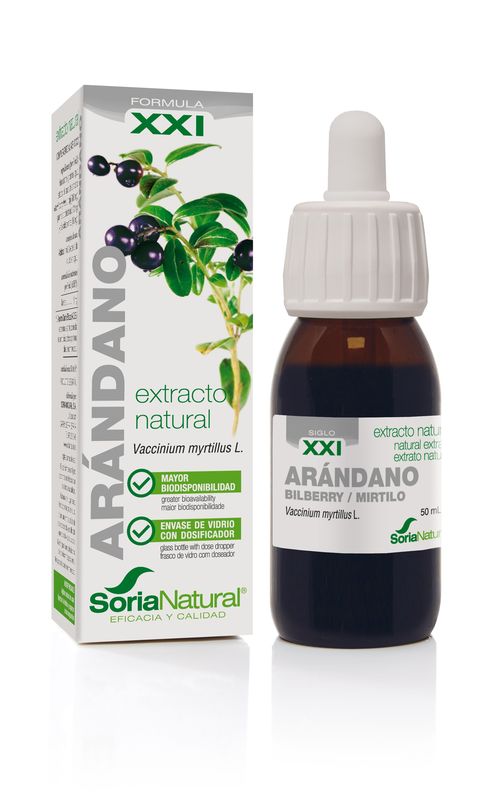 Soria Natural Extracto Arandano S Xxi, 50 Ml      