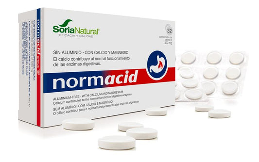 Soria Natural Normacid Citrus, 32 Comprimidos De 1250 Mg   