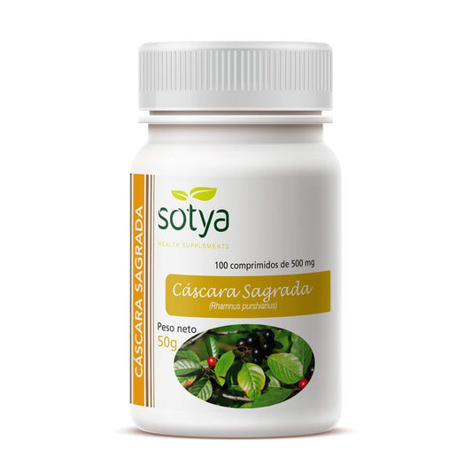 Sotya Cascara Sagrada 100 Mg, 30 + 30 Comprimidos    