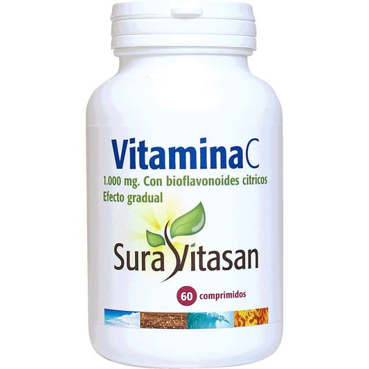 Sura Vitas Vitamina C 1000 Mg , 60 comprimidos   