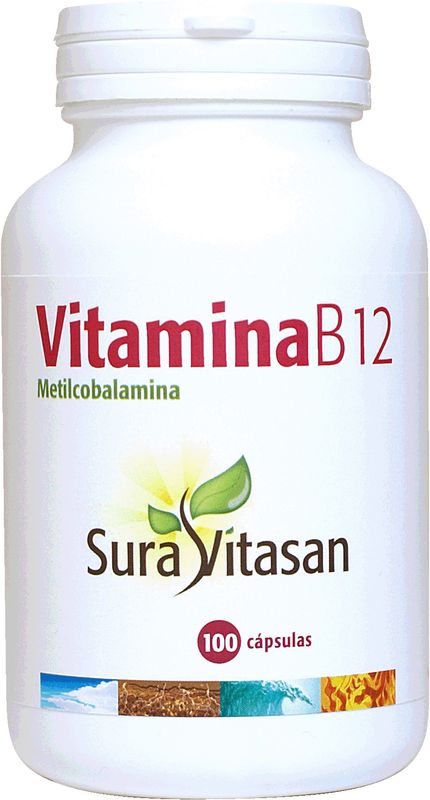 Sura Vitas Vitamina B12 500 Mcg, 100 Comprimidos      