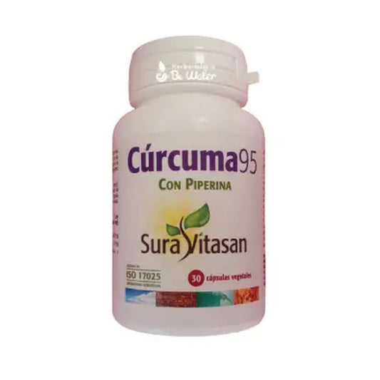 Sura Vitasan Curcuma 95%Std com Piperina , 30 cápsulas