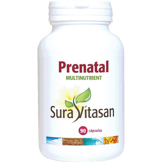 Sura Vitas Prenatal Multinutrient , 90 cápsulas   