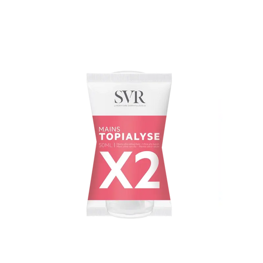 SVR Topialyse Creme de Mãos Nutritivo, 2x50 ml