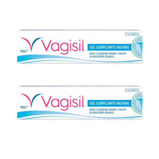 Embalagem 2 Vagisil Gel Lubrificante Vaginal, 30gr