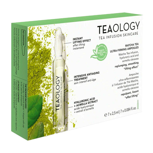Ampollas de Té Matcha Teaology Ultra-Firming, 7X2,5 ml