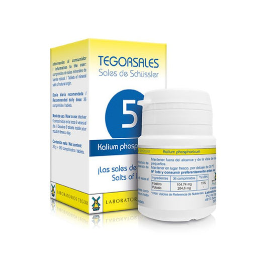 Tegor Tegorsales 5 Fosfato De Potasio  , 350 comprimidos 