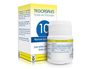 Tegor Tegorsales 10 Sulfato De Sodio, 350 Comprimidos      