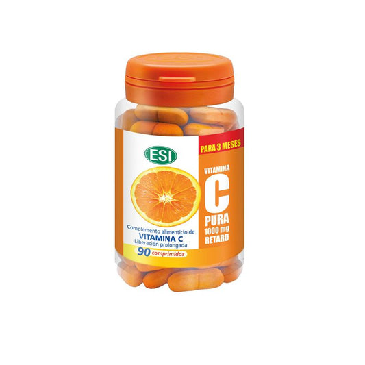 Trepatdiet Vitamina C Pura 1000 Mg Retard , 90 comprimidos