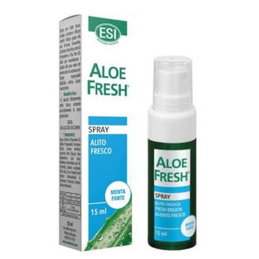 Trepatdiet-Esi Aloe Fresh Aliento Fresco Menta Forte Spray 15Ml. 