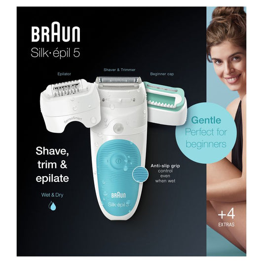 Braun Silk-Épil 5-610, depiladora eléctrica para mulher