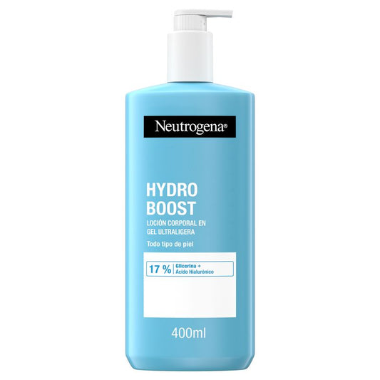 Neutrogena Hydro Boost Gel Loção Hidratante Corporal, Pele Normal a Seca, Claro, 400 ml