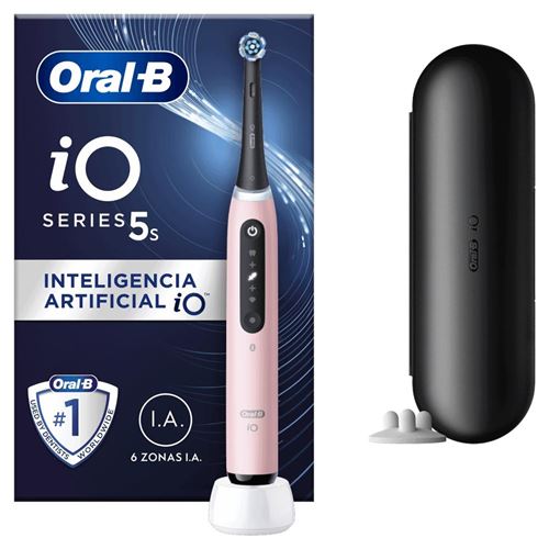 Oral-B Braun Escova de dentes eléctrica iO5S Rosa