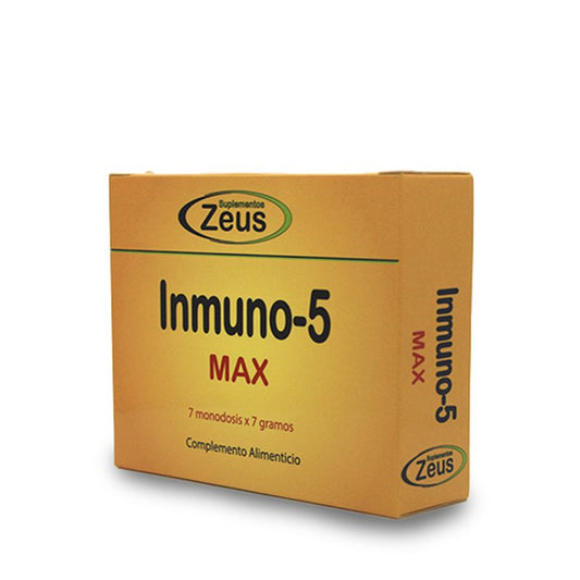 Zeus Inmuno-5 Max, 7 Sobres De 7 Gr   