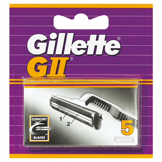 Recarga de lâmina de barbear Gillette Gii , 5 peças.