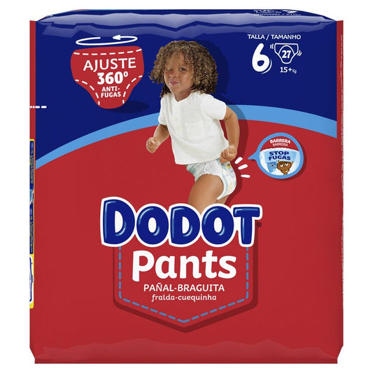 Dodot Pants Mainline Carry Pack Talla 6 28 uds.