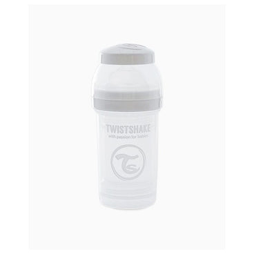 Biberão Twistshake Anti-Colic Branco, 180 ml