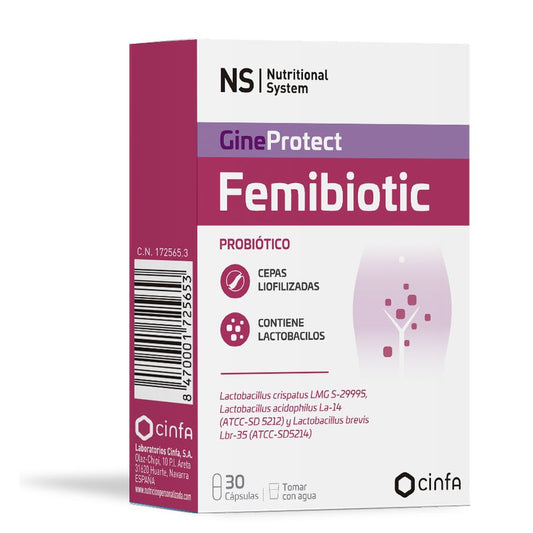 Cinfa Ns Femibiotic 30 cápsulas