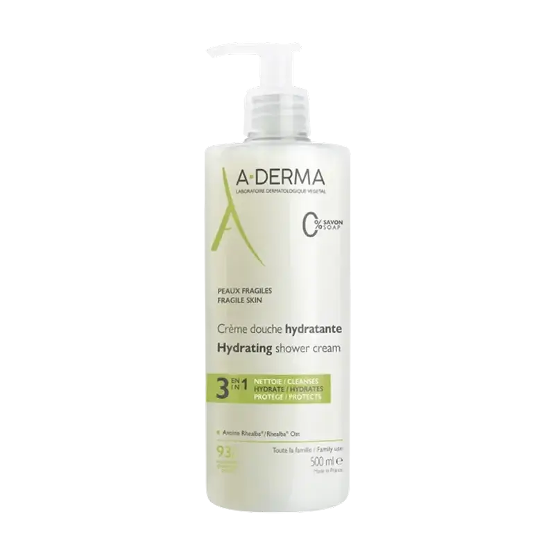A-Derma Creme de Duche Hidratante 500Ml