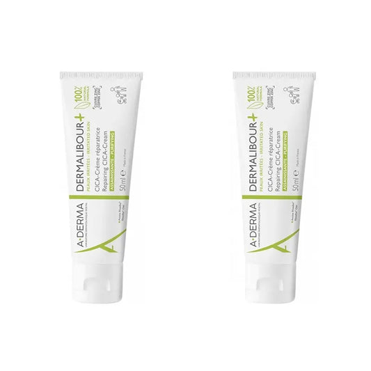 A-Derma Dermalibour+ Cica Creme, 2X50 Ml