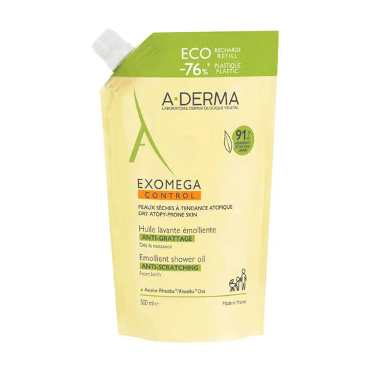 A-Derma Exomega Control Oil Eco-Refill, 500 ml