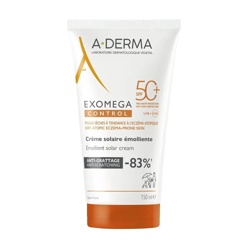 A-Derma Exomega Creme Controlo Spf+50 150Ml